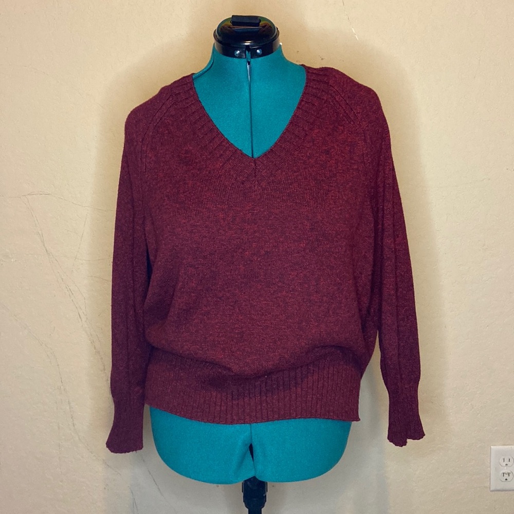 Burgundy Sweater